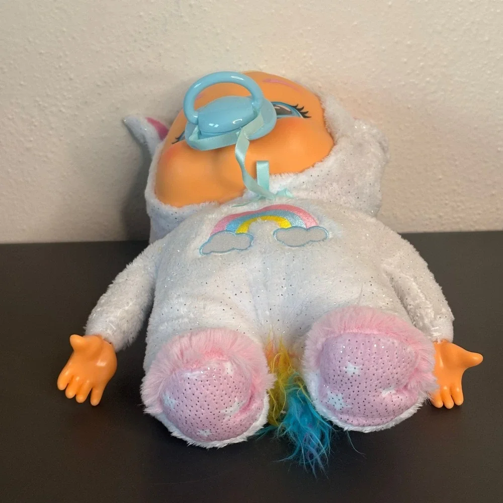 Cry Babies Dreamy Unicorn Doll Kids 12 Inch Sparkly Rainbow Interactive